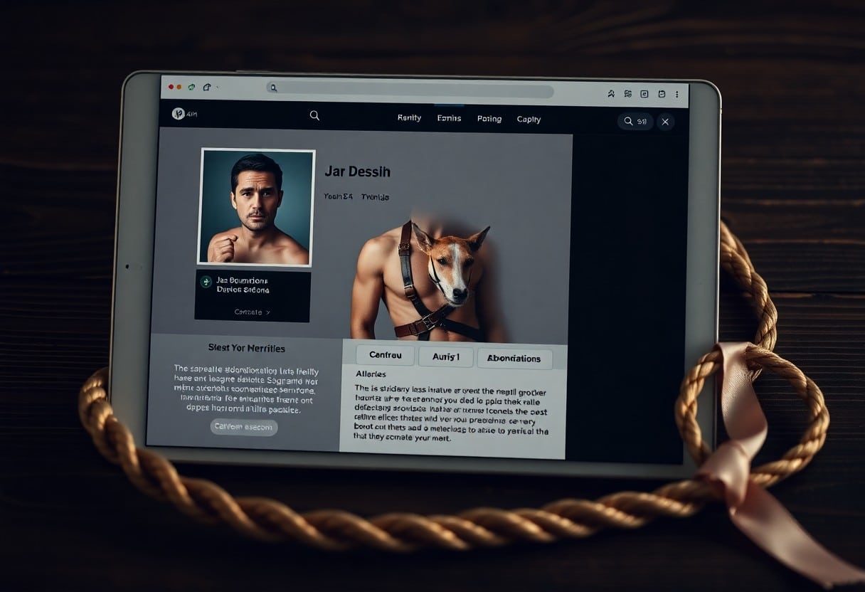 BDSM Kontaktenzeigen von devoten Sklavenhunden, die nach Herrinnen suchen